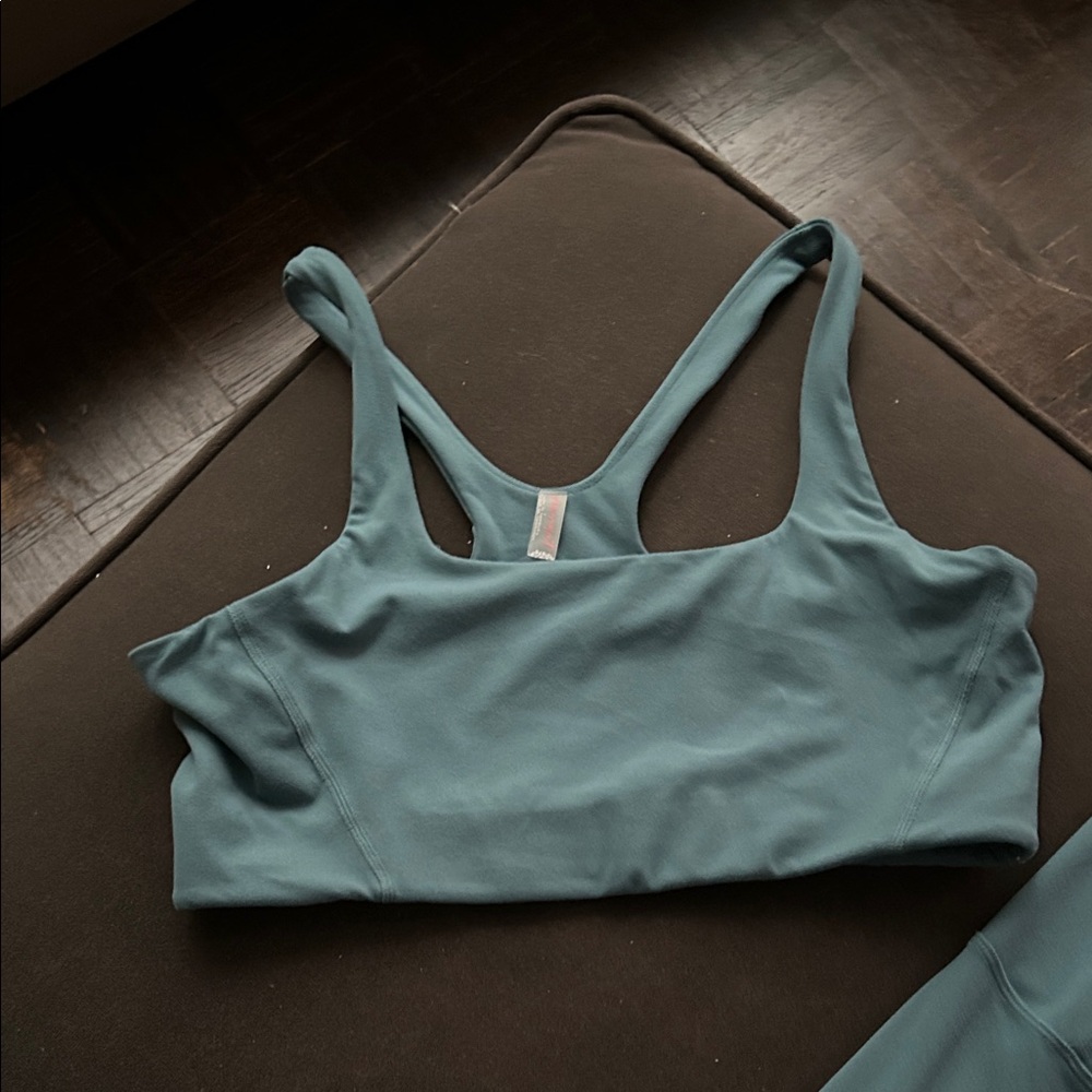 FP Movement by Free People Blue Sports Bra and Leggings